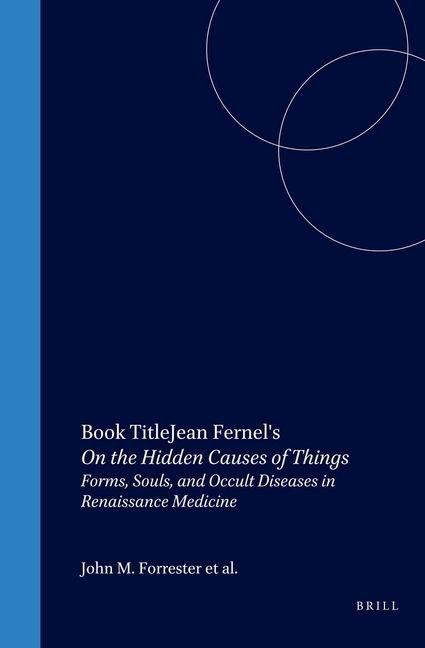Produktbild: Jean Fernel's on the Hidden Causes of Things
