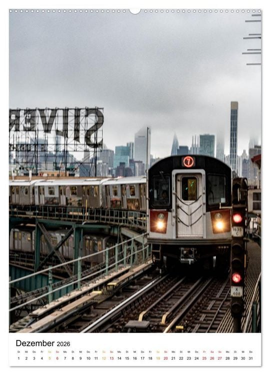 Produktbild: New York, Facetten einer Stadt (Wandkalender 2026 DIN A2 hoch), CALVENDO Monatskalender