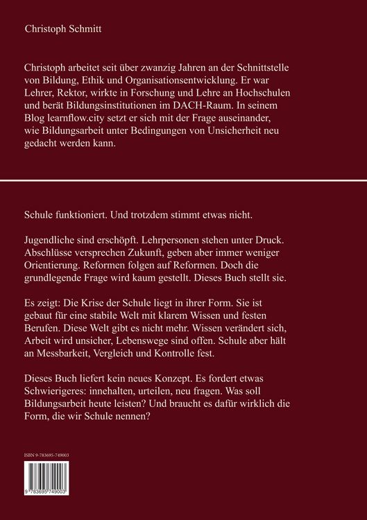 Produktbild: Schulschluss
