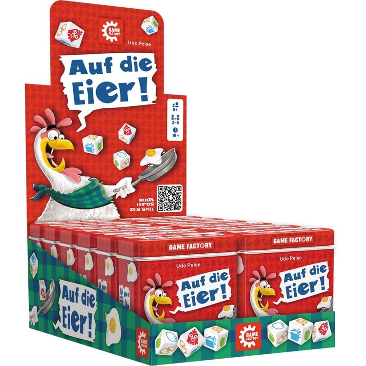 Produktbild: GAME FACTORY - Auf die Eier (d) (MQ12)