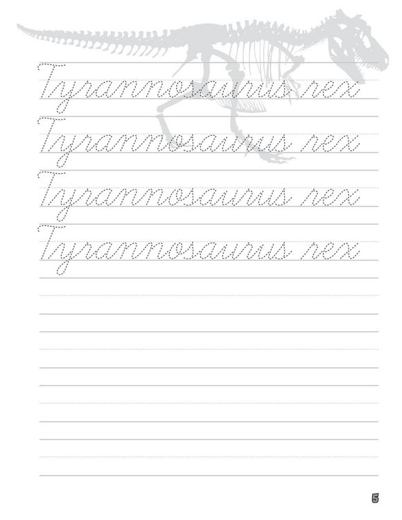 Produktbild: Practice Writing with Dinosaurs!