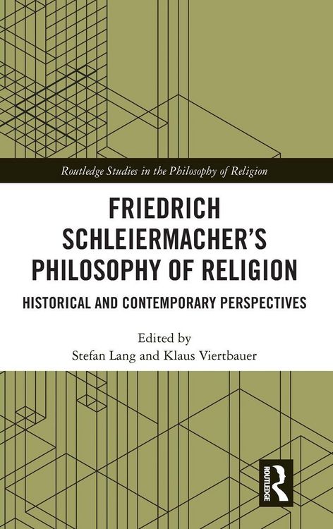 Produktbild: Friedrich Schleiermacher's Philosophy of Religion