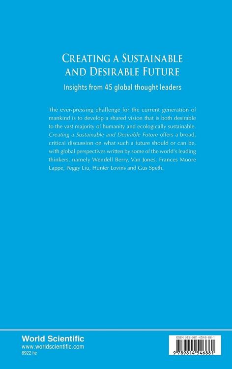 Produktbild: Creating a Sustainable and Desirable Future