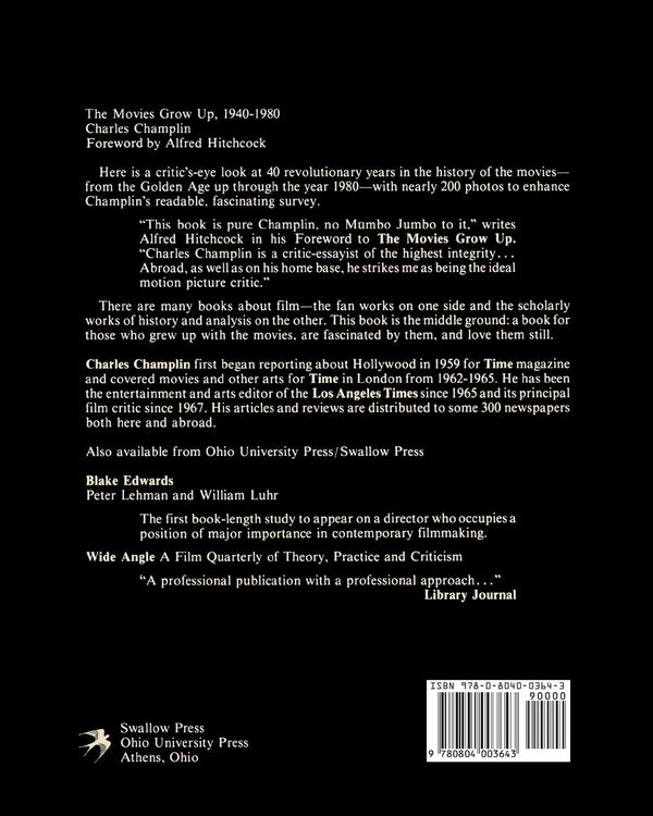 Produktbild: Movies Grow Up 1940-1980