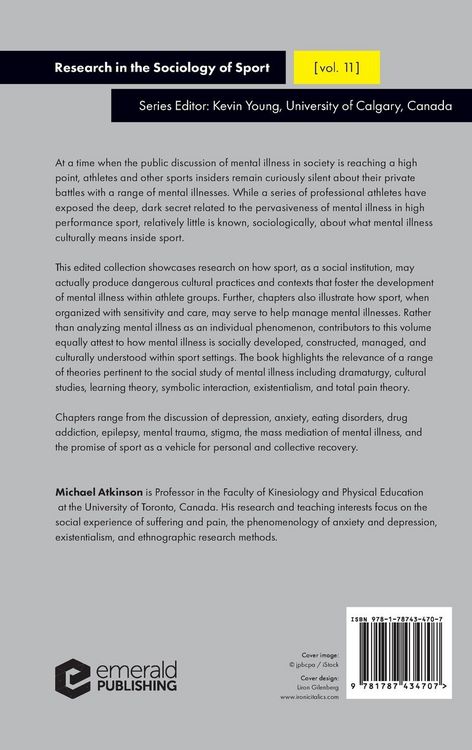Produktbild: Sport, Mental Illness and Sociology
