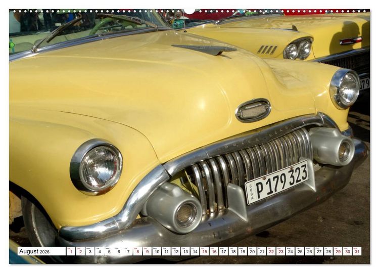 Produktbild: BUICK BEAUTIES (High Quality Premium Wall Calendar 2026 DIN A2 landscape),CALVENDO 12 Month Wall Calendar