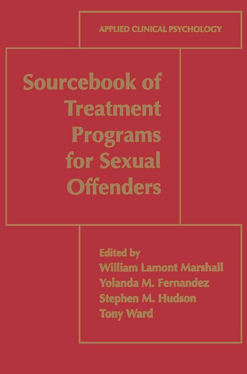 Produktbild: Sourcebook of Treatment Programs for Sexual Offenders