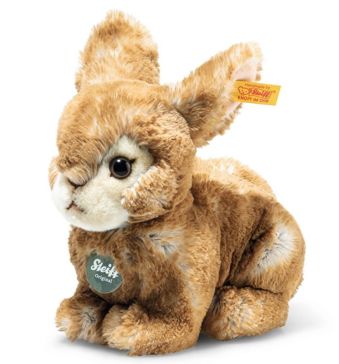 Produktbild: Steiff 081019 - Melly Hase, sitzend, braun, Pl&uuml;sch, 20 cm