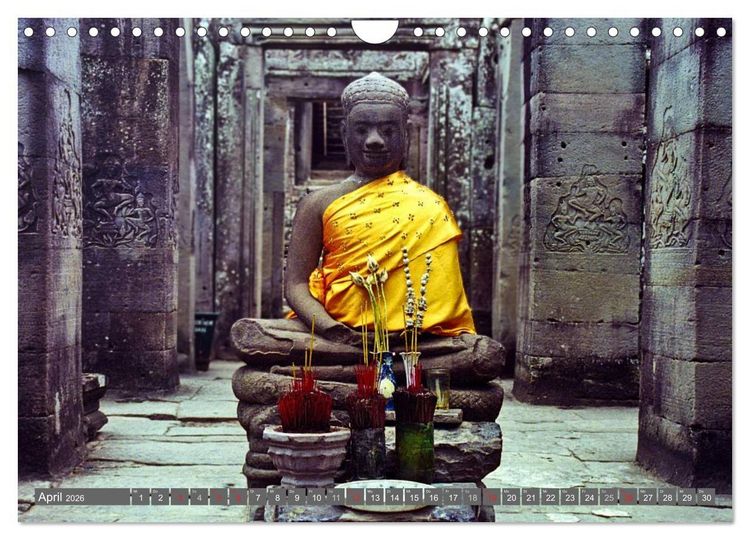 Produktbild: Kambodscha &bull; Angkor Wat (Wandkalender 2026 DIN A4 quer), CALVENDO Monatskalender