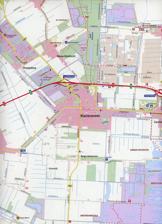 Produktbild: Hondsrug zuid - Bargerveen 1:33 000