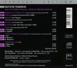 Produktbild: Musik F&uuml;r Kammerorchester