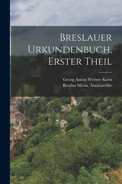 Produktbild: Breslauer Urkundenbuch, Erster Theil