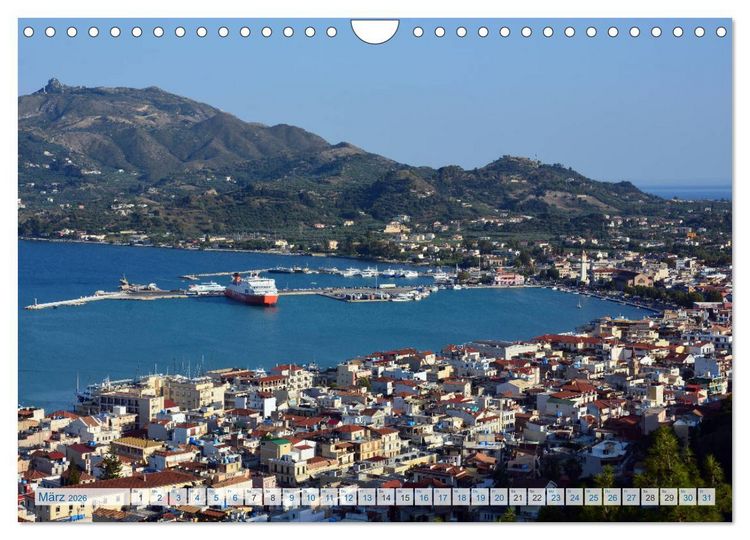 Produktbild: Zakynthos 2026 (Wandkalender 2026 DIN A4 quer), CALVENDO Monatskalender