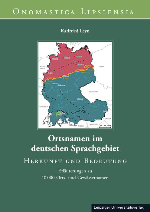 Produktbild: Ortsnamen im deutschen Sprachgebiet