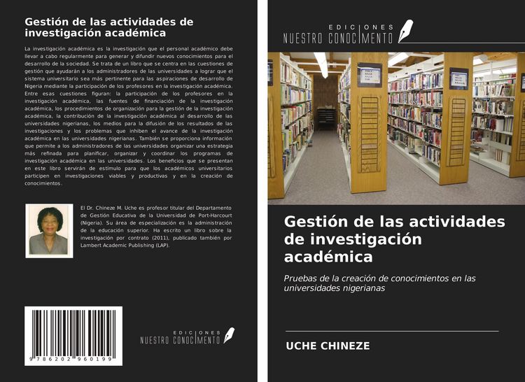 Produktbild: Gesti&oacute;n de las actividades de investigaci&oacute;n acad&eacute;mica