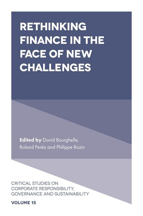 Produktbild: Rethinking Finance in the Face of New Challenges