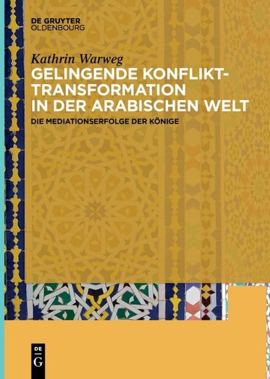Produktbild: Gelingende Konflikttransformation in der arabischen Welt