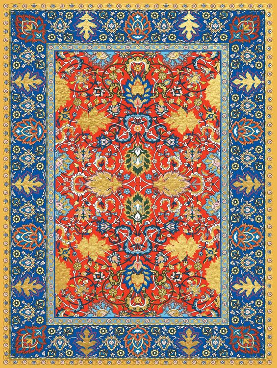 Produktbild: Red Pattern Journal