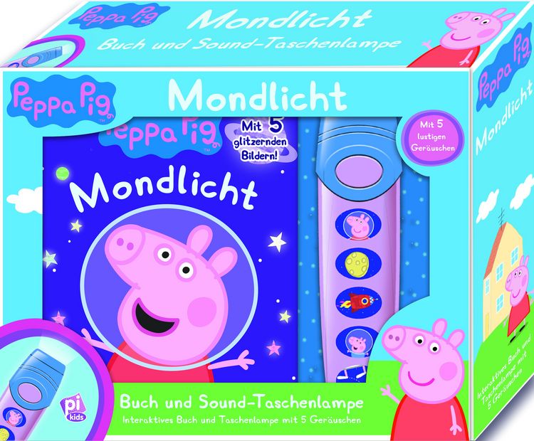 Produktbild: Peppa Pig - Pop-Up-Buch mit Taschenlampe - Bilderbuch mit 5 lustigen Ger&auml;uschen
