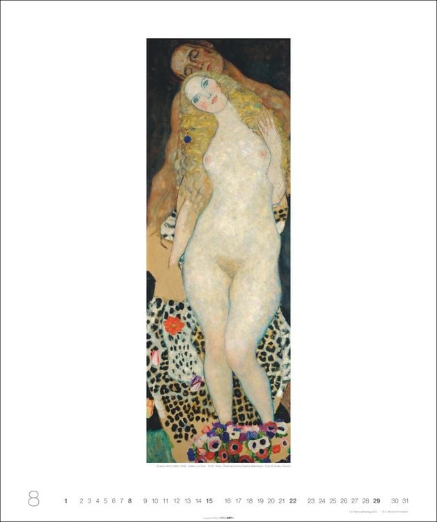 Produktbild: Gustav Klimt Edition Kalender 2027