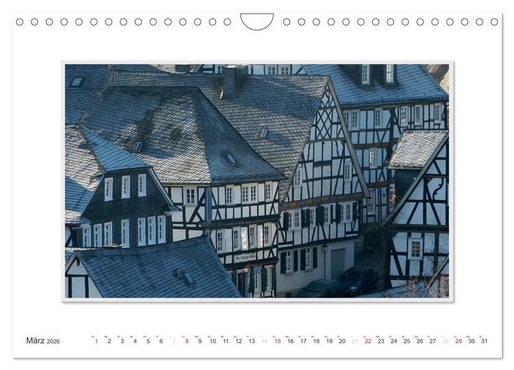 Produktbild: Emotionale Momente: Freudenberg &ndash; Ansichten einer Stadt. (Wandkalender 2026 DIN A4 quer), CALVENDO Monatskalender