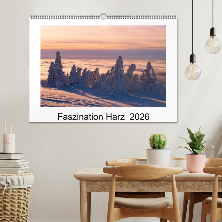 Produktbild: Faszination Harz 2026 (Wandkalender 2026 DIN A2 quer), CALVENDO Monatskalender