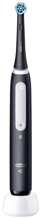 Produktbild: Oral-B iO Series 4 141502 Elektrische Zahnb&uuml;rste Rotierend/Oszilierend Schwarz