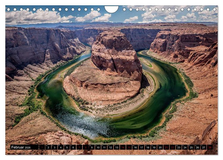 Produktbild: Go West. USA - Die Highlights des S&uuml;dwesten (Wandkalender 2026 DIN A4 quer), CALVENDO Monatskalender