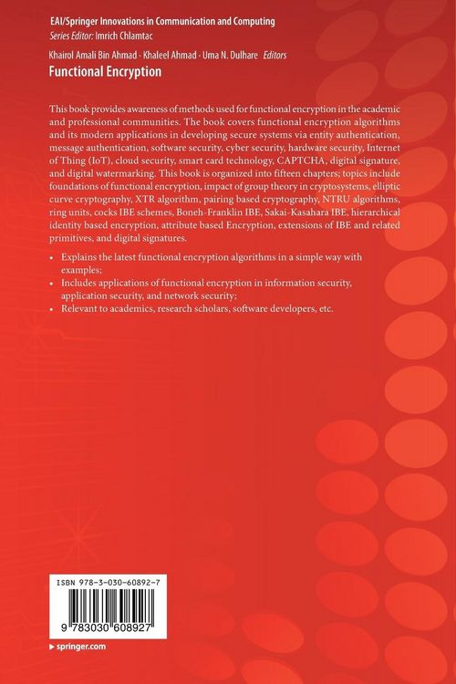 Produktbild: Functional Encryption