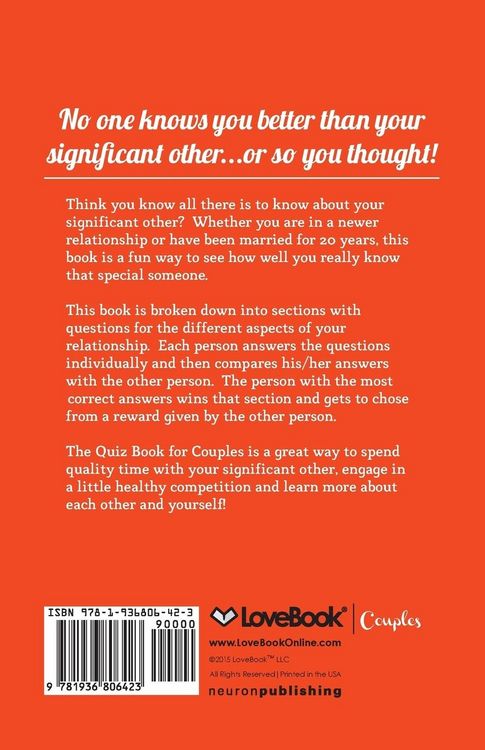 Produktbild: The Quiz Book for Couples