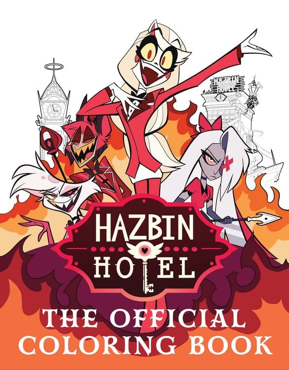 Produktbild: Hazbin Hotel: The Official Coloring Book