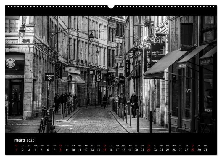Produktbild: Le Vieux Lille (Calendrier mural 2026 DIN A2 vertical) calendrier de bureau