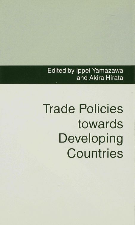 Produktbild: Trade Policies towards Developing Countries