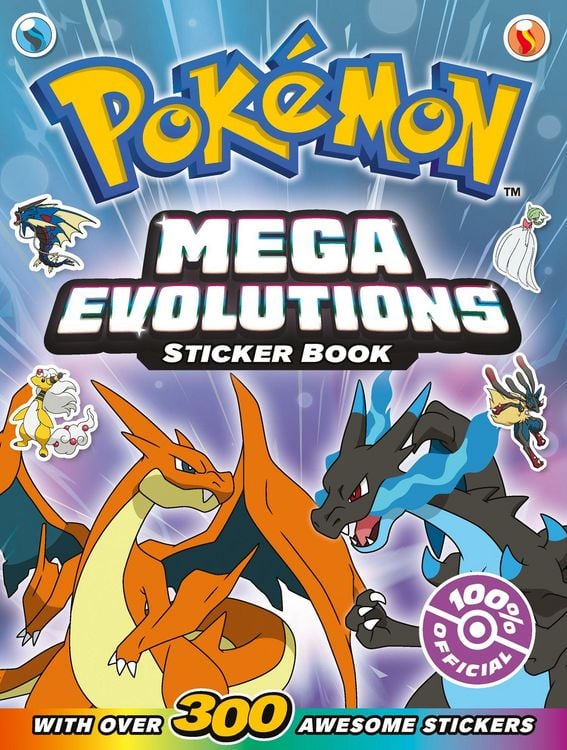 Produktbild: Pokemon Mega Evolutions Sticker Book