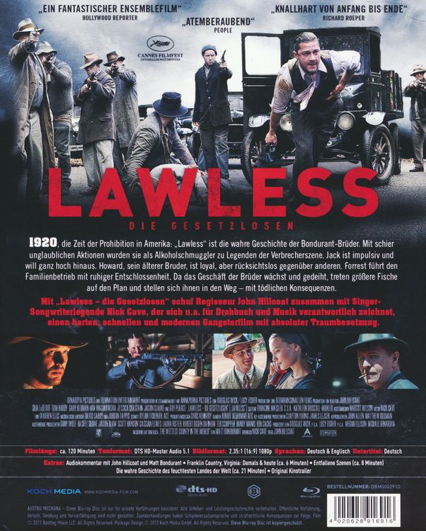Produktbild: Lawless - Die Gesetzlosen