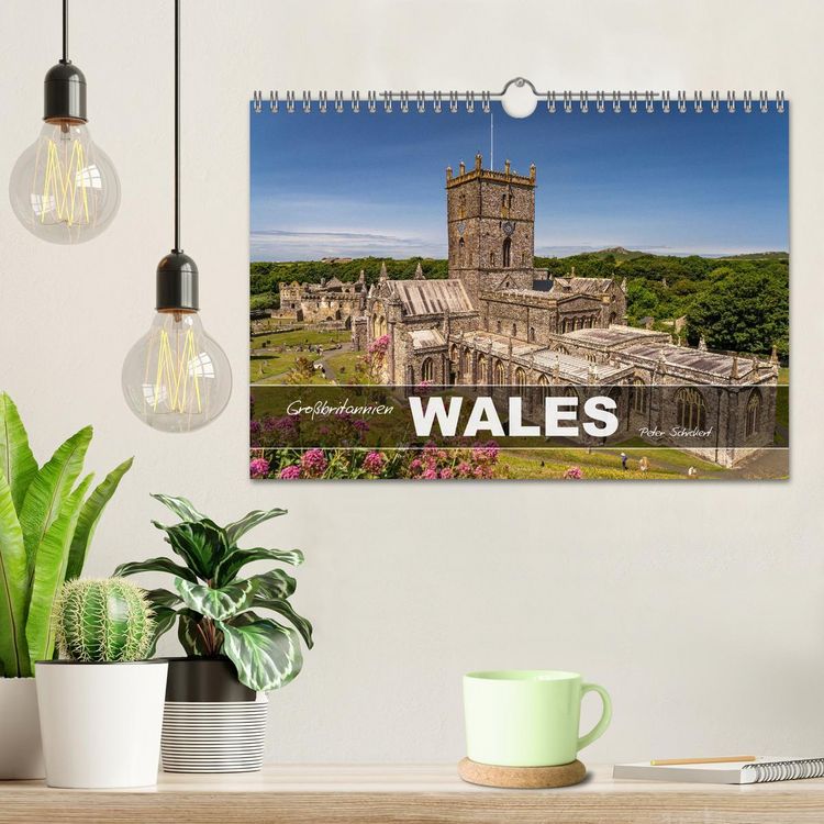 Produktbild: Gro&szlig;britannien - Wales (Wandkalender 2026 DIN A4 quer), CALVENDO Monatskalender