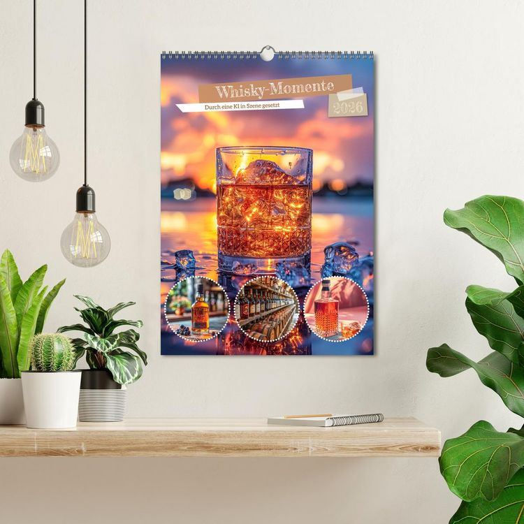 Produktbild: Whisky-Momente (Wandkalender 2026 DIN A3 hoch), CALVENDO Monatskalender