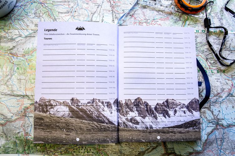 Produktbild: KOMPASS Gipfelbuch