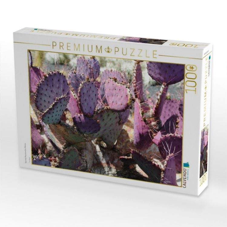 Produktbild: CALVENDO Puzzle Opuntia Macrocentra, Mexico | 1000 Teile Lege-Gr&ouml;&szlig;e 64x48cm Foto-Puzzle f&uuml;r gl&uuml;ckliche Stunden
