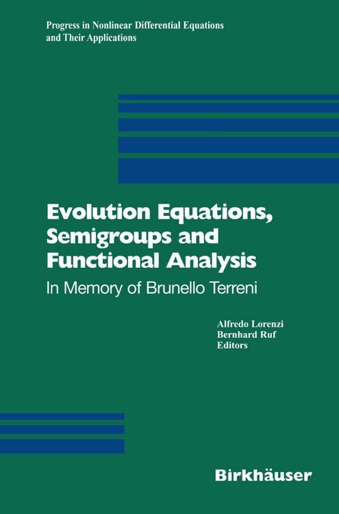 Produktbild: Evolution Equations, Semigroups and Functional Analysis