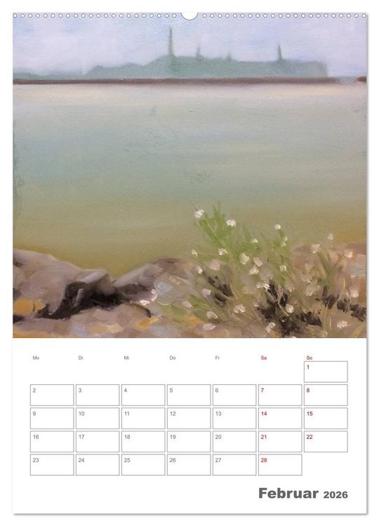 Produktbild: Malerisches Helgoland (hochwertiger Premium Wandkalender 2026 DIN A2 hoch), Kunstdruck in Hochglanz