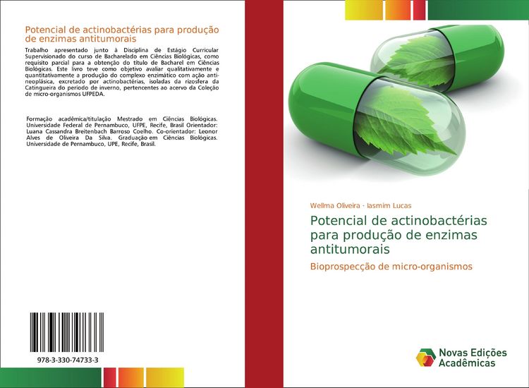 Produktbild: Potencial de actinobact&eacute;rias para produ&ccedil;&atilde;o de enzimas antitumorais