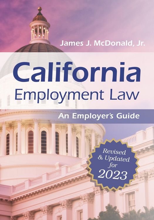 Produktbild: California Employment Law: An Employer's Guide