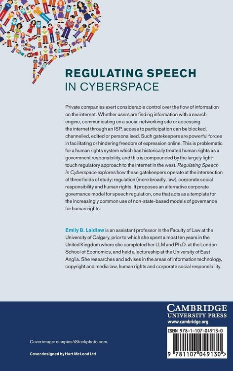Produktbild: Regulating Speech in Cyberspace
