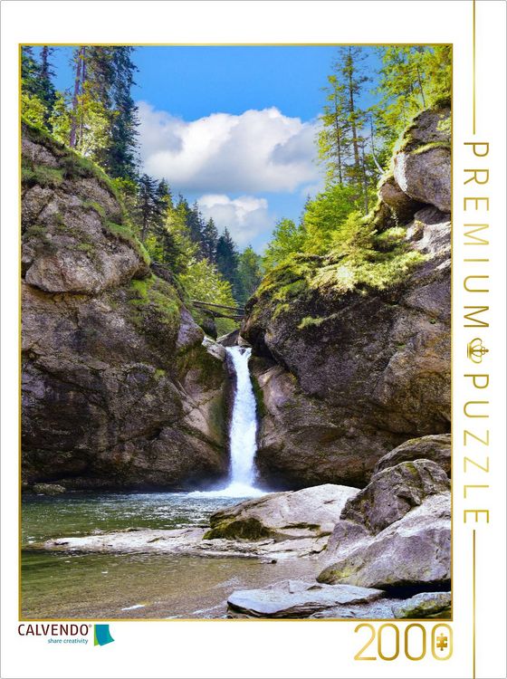 Produktbild: CALVENDO Puzzle Buchenegger Wasserfall | 2000 Teile Lege-Gr&ouml;&szlig;e 90x67cm Foto-Puzzle f&uuml;r gl&uuml;ckliche Stunden