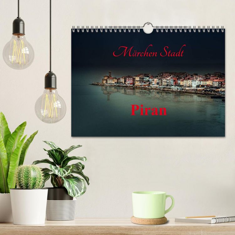 Produktbild: M&auml;rchen Stadt Piran (Wandkalender 2026 DIN A4 quer), CALVENDO Monatskalender