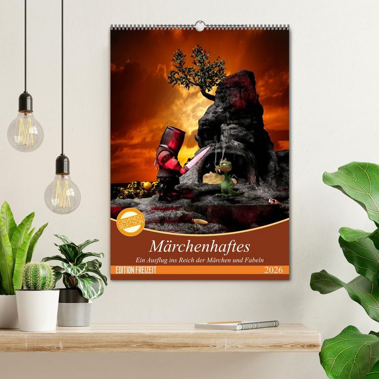 Produktbild: M&auml;rchenhaftes (Wandkalender 2026 DIN A2 hoch), CALVENDO Monatskalender