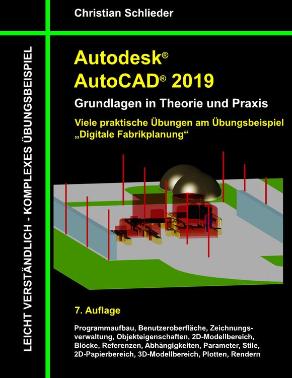 Produktbild: Autodesk AutoCAD 2019 - Grundlagen in Theorie und Praxis