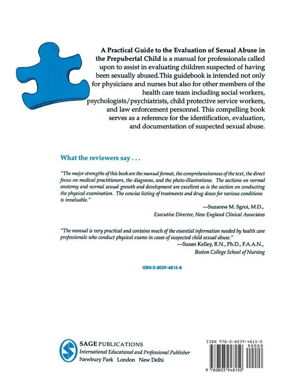 Produktbild: A Practical Guide to the Evaluation of Sexual Abuse in the Prepubertal Child