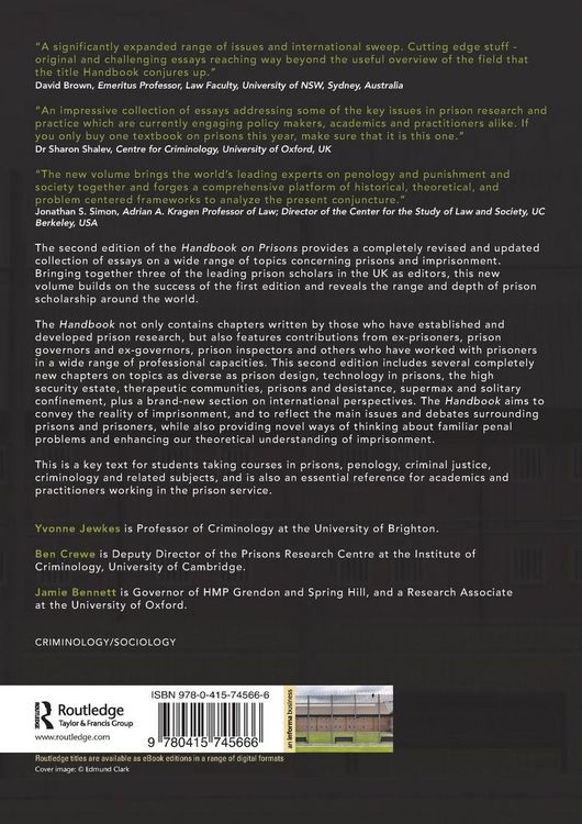 Produktbild: Handbook on Prisons